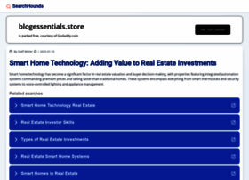 Blogessentials.store thumbnail