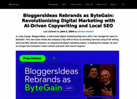 Bloggersideas.com thumbnail