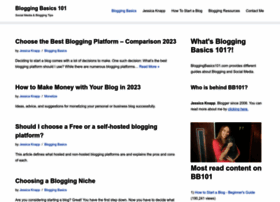 Bloggingbasics101.com thumbnail