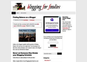 Bloggingforfoodies.com thumbnail