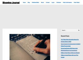 Bloggingjournal.in thumbnail