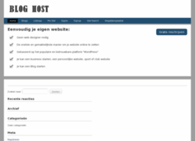 Bloghost.be thumbnail