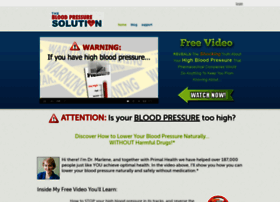 Bloodpressuresolution.com thumbnail
