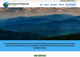 Bluemountainbookkeeping.com thumbnail