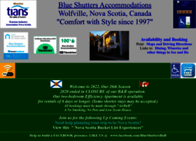 Blueshuttersbnb.ns.ca thumbnail