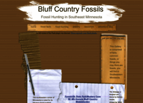 Bluffcountryfossils.net thumbnail