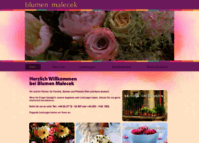 Blumen-malecek.at thumbnail
