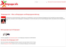Blutgruppe.info thumbnail
