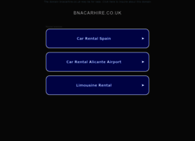 Bnacarhire.co.uk thumbnail Bnacarhire.co.uk thumbnail