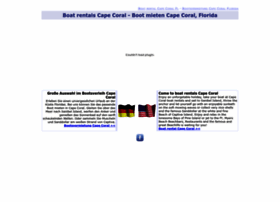 Boatrentalscapecoral.com thumbnail