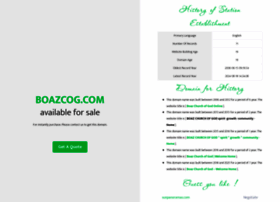 Boazcog.com thumbnail