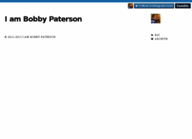 Bobbypaterson.com thumbnail