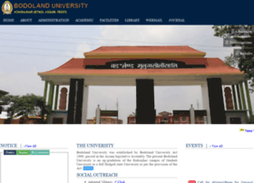 Bodolanduniversity.ac.in thumbnail