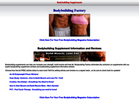 Bodybuildingfactory.com thumbnail