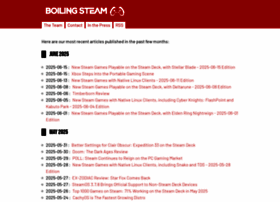 Boilingsteam.com thumbnail