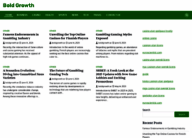 Boldgrowth.se thumbnail