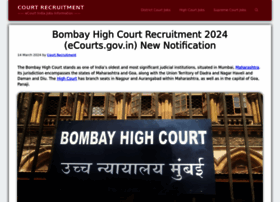 Bombayhigh.courtrecruitment.com thumbnail