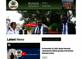 Bongau.edu.et thumbnail