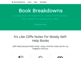 Bookbreakdowns.com thumbnail