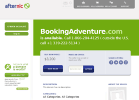 Bookingadventure.com thumbnail