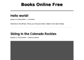 Booksonlinefree.com thumbnail