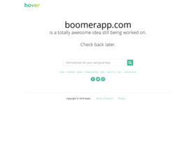 Boomerapp.com thumbnail