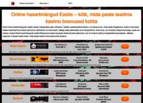 Boonuskasiino.ee thumbnail