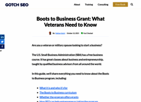 Boots2business.org thumbnail