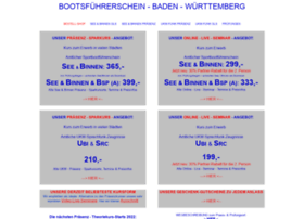 Bootsfuehrerschein-baden-wuerttemberg.de thumbnail