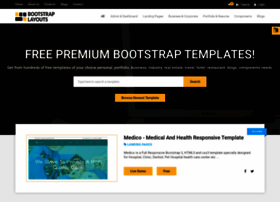 Bootstraplayouts.com thumbnail