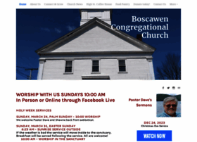 Boscawencongregationalchurch.com thumbnail