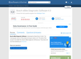 Bosch-ebike-diagnostic-software.software.informer.com thumbnail