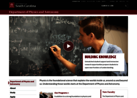 Boson.physics.sc.edu thumbnail
