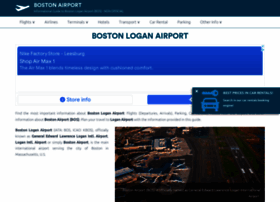 Boston-airport.com thumbnail