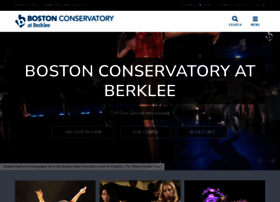 Bostonconservatory.edu thumbnail