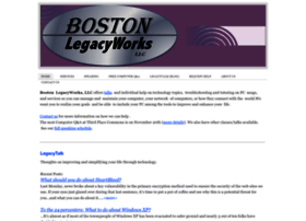Bostonlegacyworks.com thumbnail