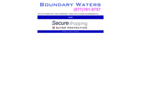 Boundarywaters.biz thumbnail