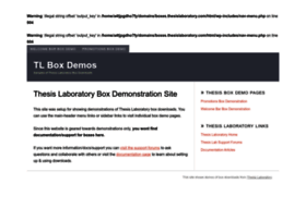 Boxes.thesislaboratory.com thumbnail