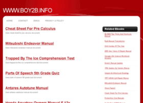 Boy2b.info thumbnail
