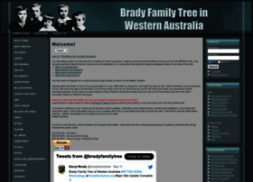 Bradyfamilytree.org thumbnail