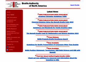 Brailleauthority.org thumbnail