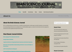 Brainsciencesjournal.org thumbnail