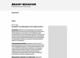 Brainybehavior.com thumbnail