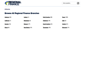 Branches.regionalfinance.com thumbnail