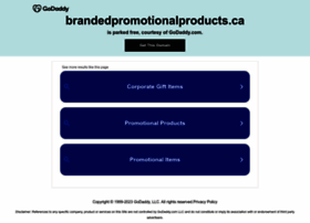 Brandedpromotionalproducts.ca thumbnail