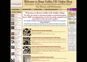 Brass-grilles-shop.co.uk thumbnail