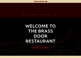 Brassdoorrestaurant.com thumbnail