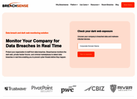 Breachsense.com thumbnail