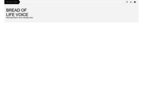 Breadoflifevoice.com thumbnail
