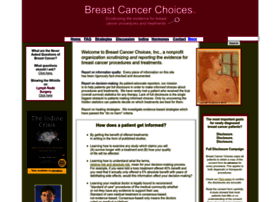 Breastcancerchoices.org thumbnail